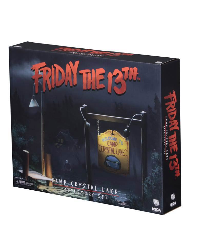 neca camp crystal lake accessory set