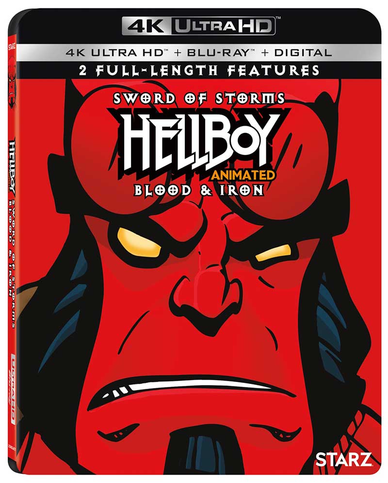 hellboy animated: sword of storms and blood & iron arrives on 4k