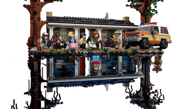 lego stranger things stop motion